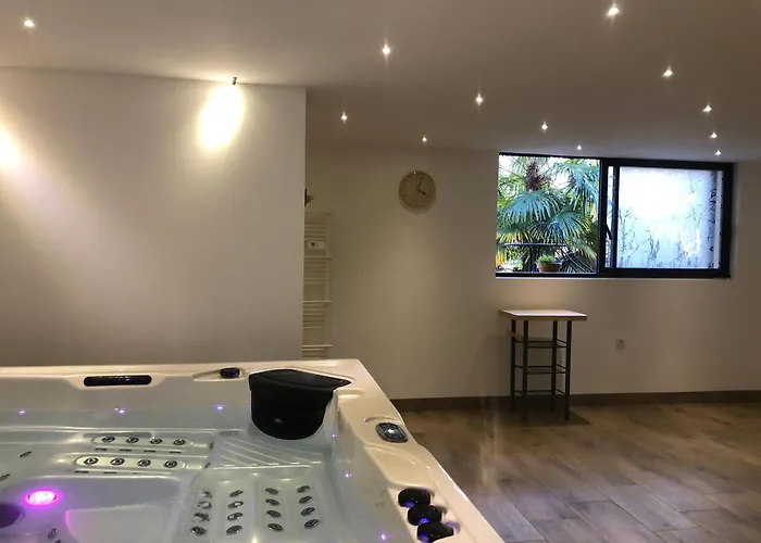 Oda ve Kahvaltı Des Palmiers Bagnères-de-Bigorre